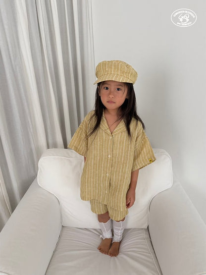 【予約】linen shirt / gou XS-JL