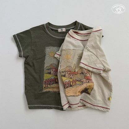 【予約】Framed Graphic T / gou XS-JL액자티
