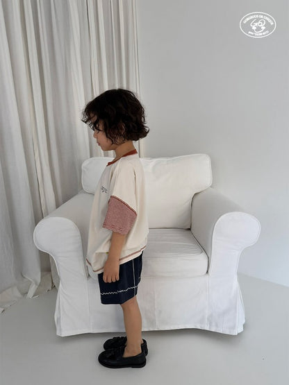 【予約】sleeve border T / gou XS-JL 삼총티