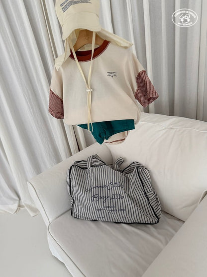 【予約】sleeve border T / gou XS-JL 삼총티