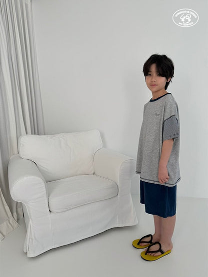 【予約】sleeve border T / gou XS-JL 삼총티