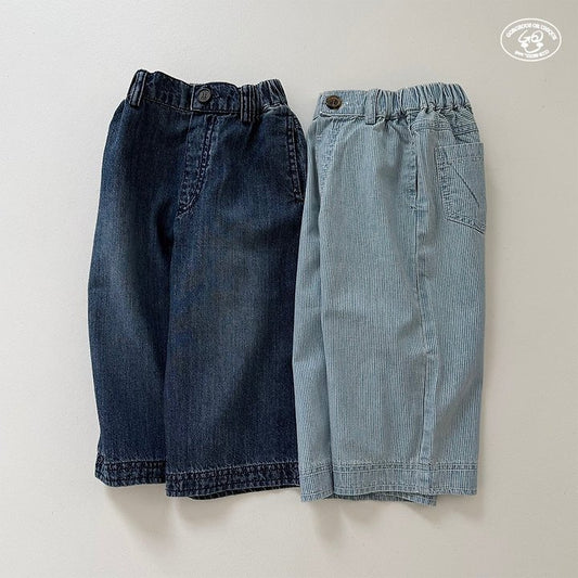 【予約】long denim pants / gou XS-JL