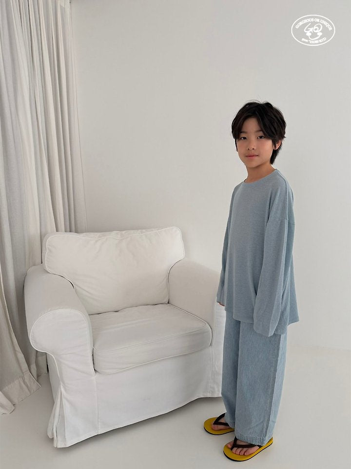 【予約】long denim pants / gou XS-JL