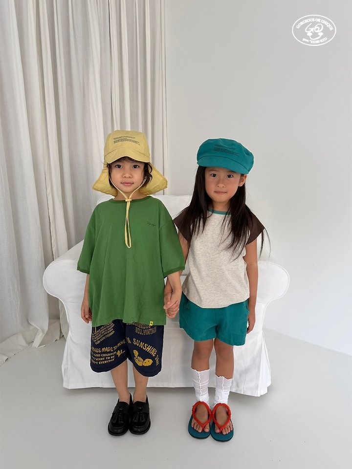 【予約】Okdong half pants / gou XS-JL 옥동반바지