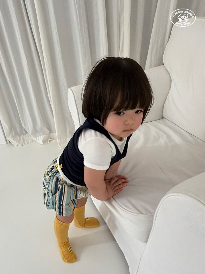 【予約】stripe pants / gou XS-JL 핀터반바지