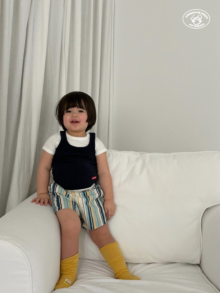 【予約】stripe pants / gou XS-JL 핀터반바지
