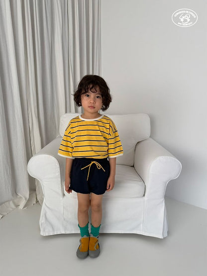 【予約】clean short pants / gou XS-JL 깔꼼반바지