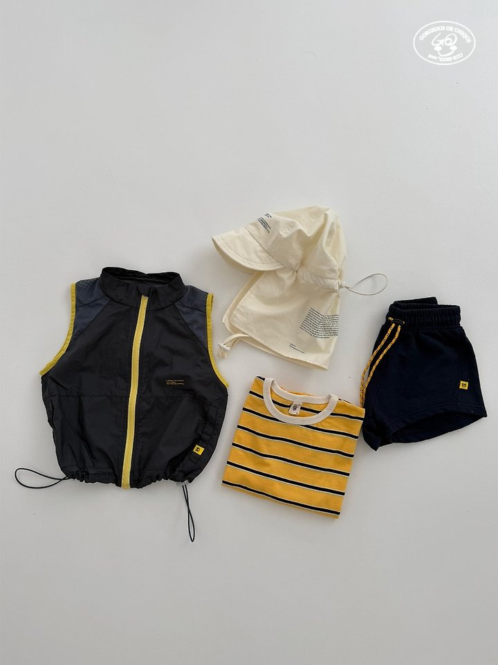 【予約】clean short pants / gou XS-JL 깔꼼반바지