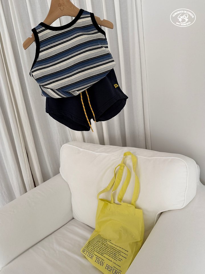 【予約】clean short pants / gou XS-JL 깔꼼반바지