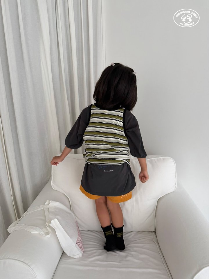 【予約】clean short pants / gou XS-JL 깔꼼반바지