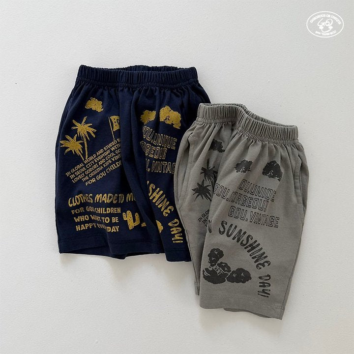 【予約】sea half pants / gou XS-JL