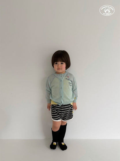 【予約】stripe short pants / gou XS-JL  줄줄이반바지