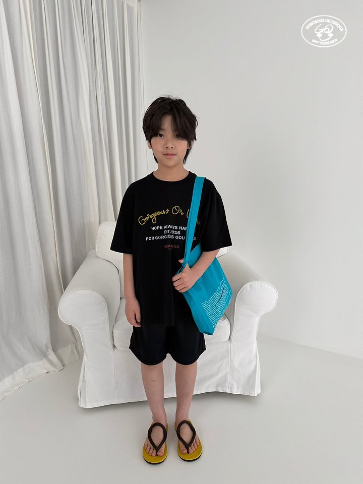 【予約】double half pants / gou XS-JL두겹반바지