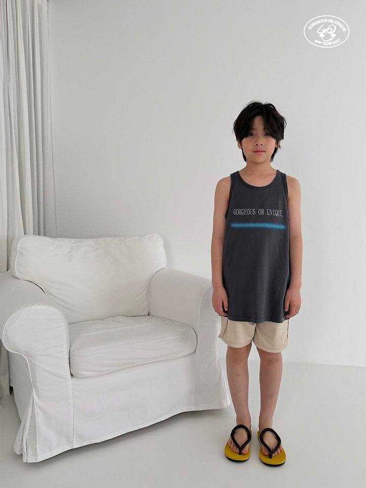【予約】double half pants / gou XS-JL두겹반바지