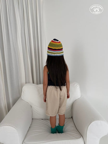 【予約】double half pants / gou XS-JL두겹반바지