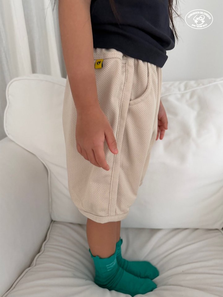 【予約】double half pants / gou XS-JL두겹반바지