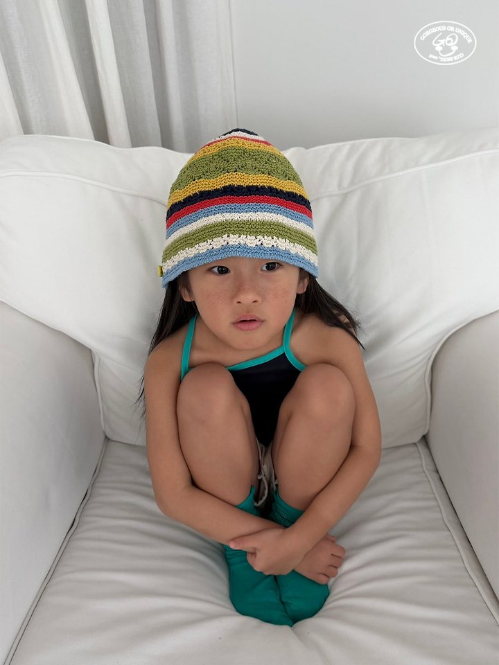 【予約】multi color hat / gou 고유인모자