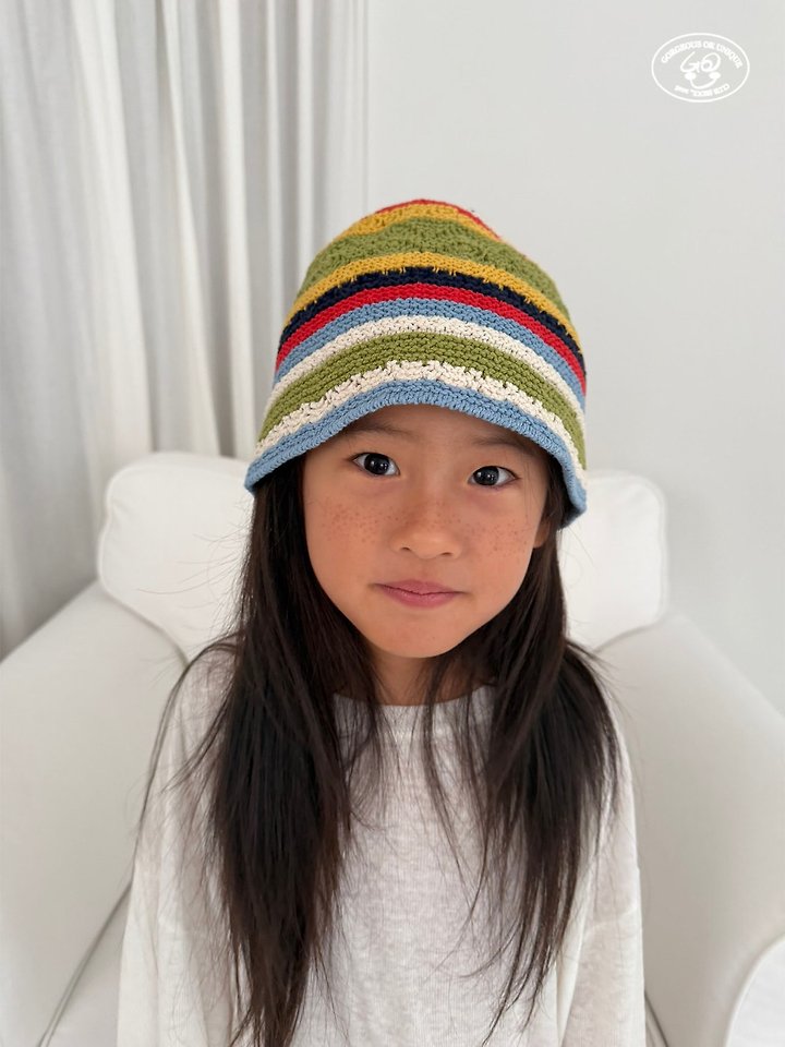 【予約】multi color hat / gou 고유인모자