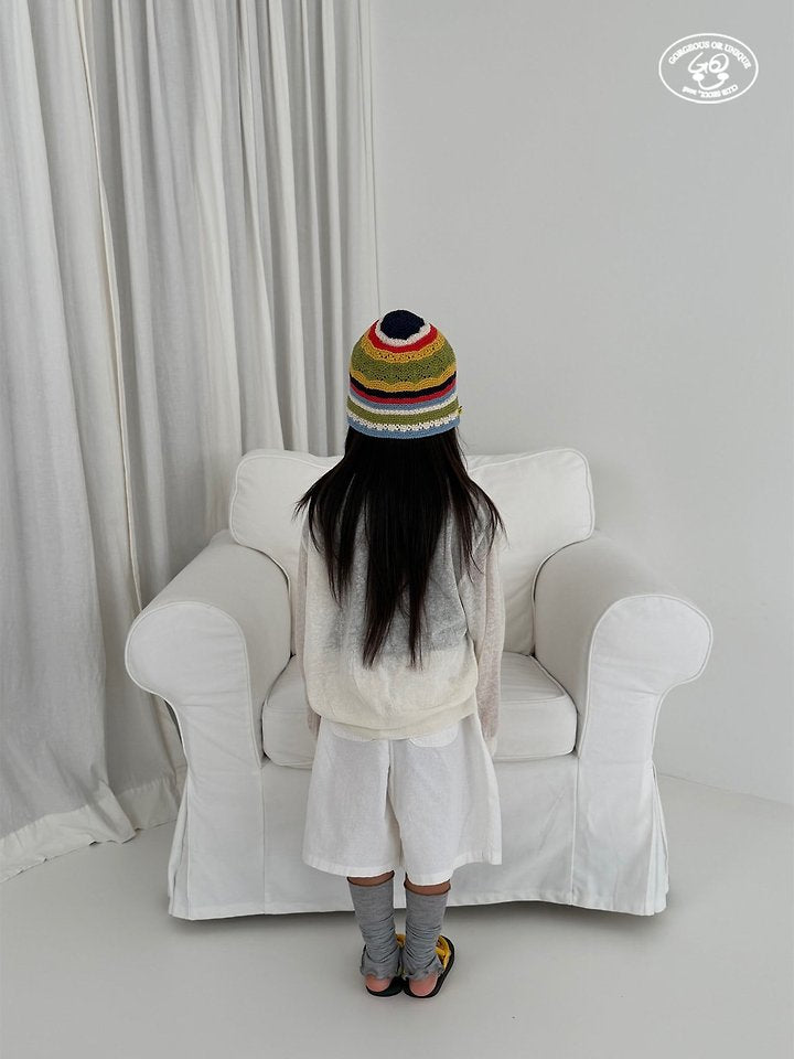 【予約】multi color hat / gou 고유인모자