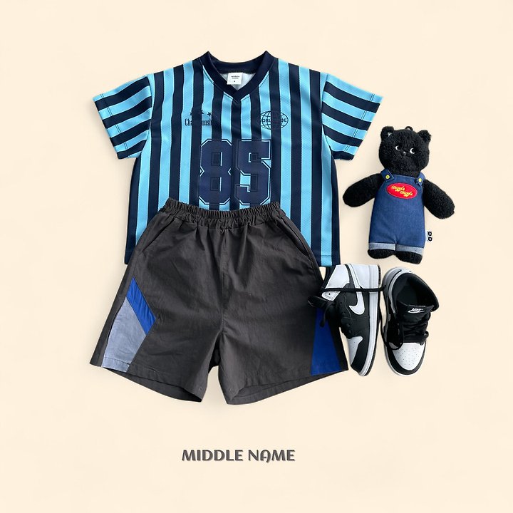 【予約】mesh soccer T / middle nameS-JM