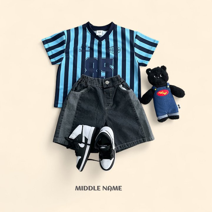 【予約】mesh soccer T / middle nameS-JM