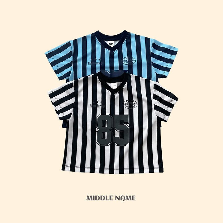 【予約】mesh soccer T / middle nameS-JM