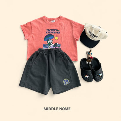 【予約】pigment cyber pants / middle nameS-JM