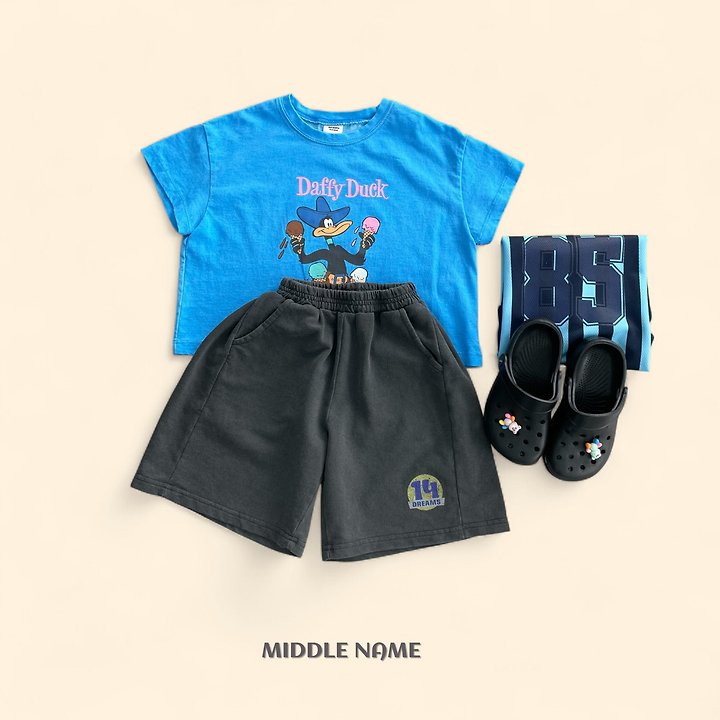 【予約】pigment cyber pants / middle nameS-JM