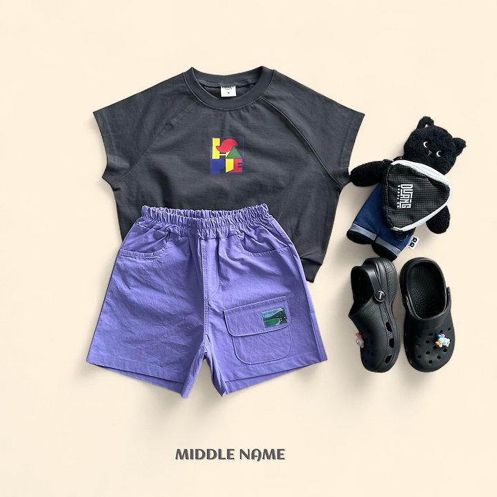 【予約】beach pocket pants / middle nameS-JM