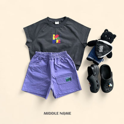 【予約】beach pocket pants / middle nameS-JM