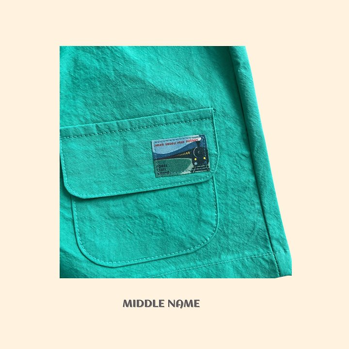 【予約】beach pocket pants / middle nameS-JM