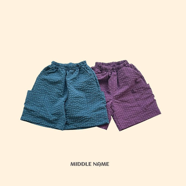 【予約】check pocket pants / middle nameS-JM