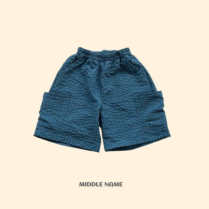 【予約】check pocket pants / middle nameS-JM