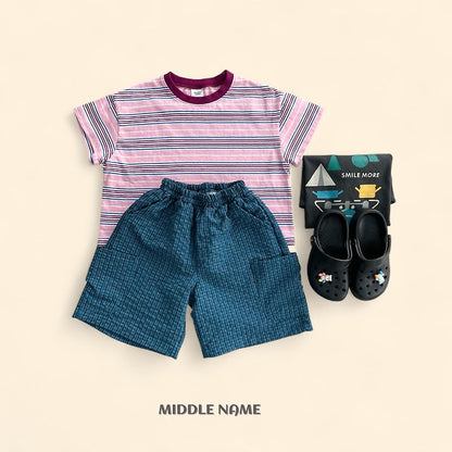 【予約】check pocket pants / middle nameS-JM