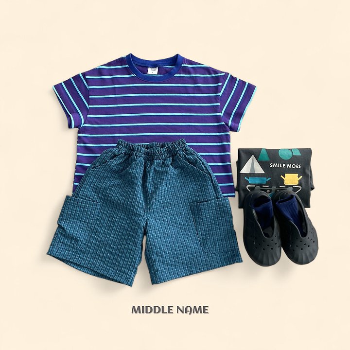 【予約】check pocket pants / middle nameS-JM