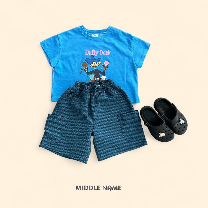 【予約】check pocket pants / middle nameS-JM