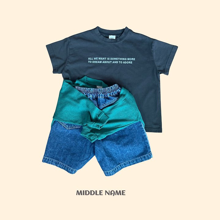 【予約】lettering T / middle nameS-JM