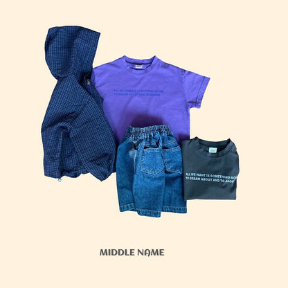 【予約】lettering T / middle nameS-JM