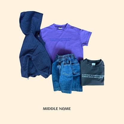 【予約】lettering T / middle nameS-JM