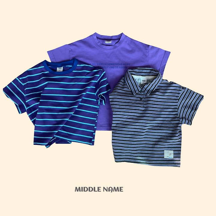 【予約】lettering T / middle nameS-JM