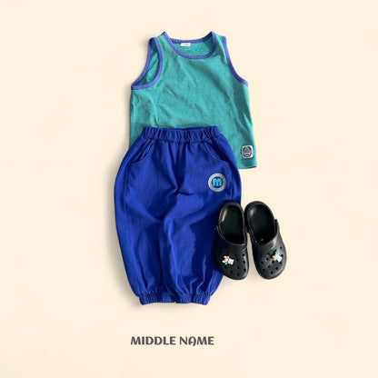 【予約】ｍ color jogger pants / middle nameS-JM