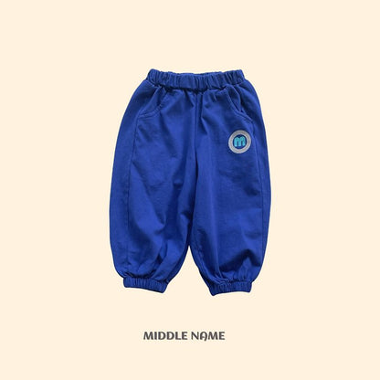 【予約】ｍ color jogger pants / middle nameS-JM
