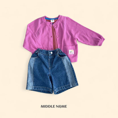 【予約】rappa bicolor sleeveless / middle nameS-JM