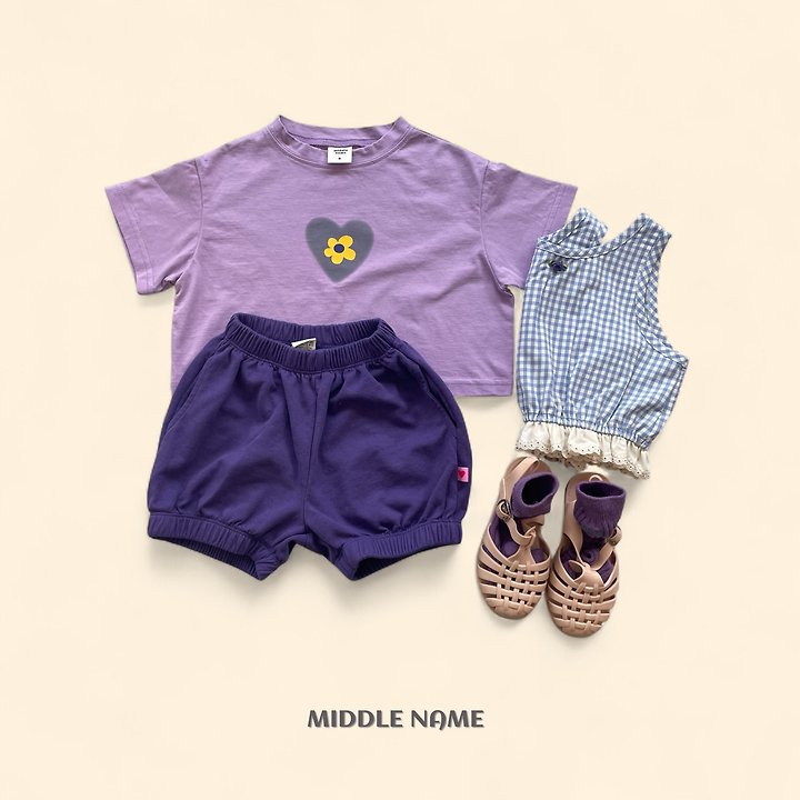 【予約】round panpan pants / middle nameS-JM