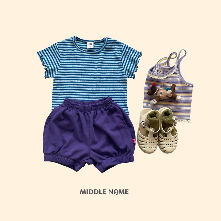 【予約】round panpan pants / middle nameS-JM