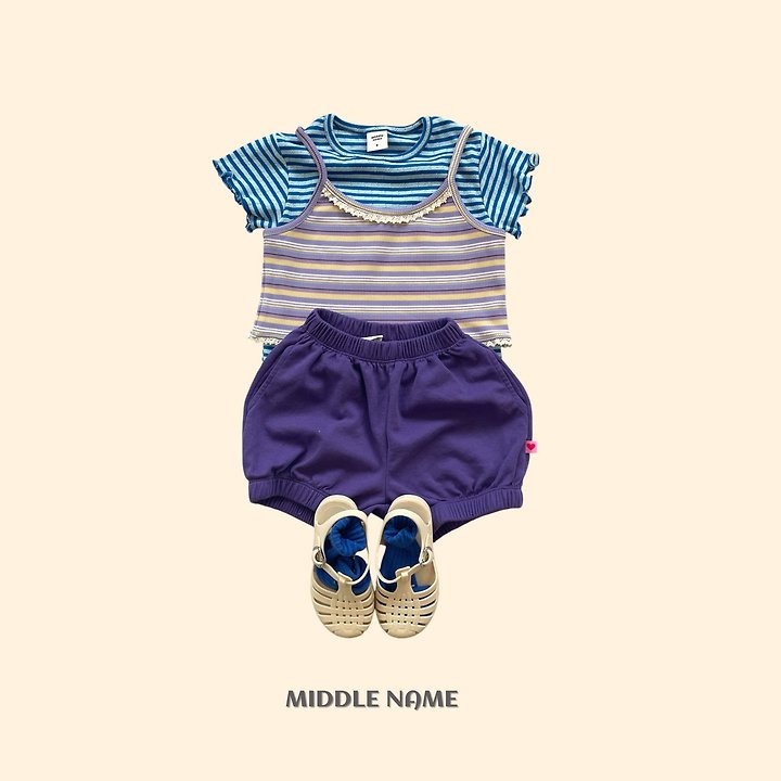 【予約】round panpan pants / middle nameS-JM