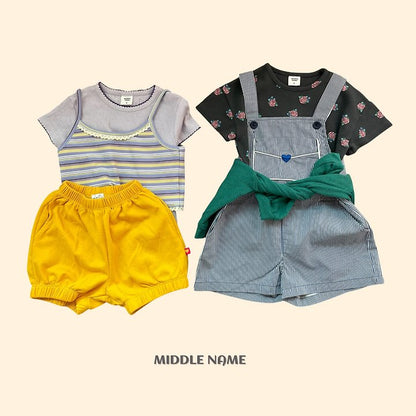 【予約】round panpan pants / middle nameS-JM