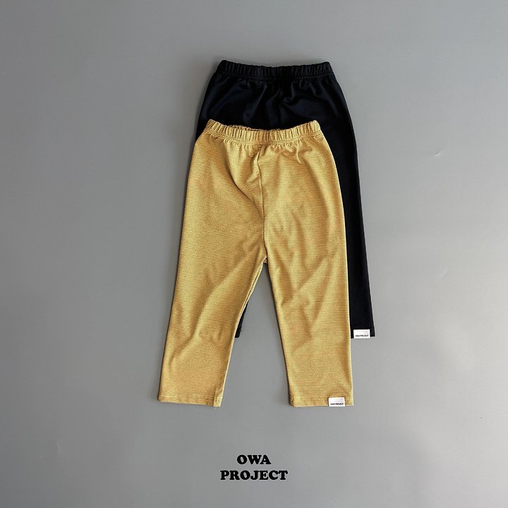 【予約】basic leggings / owa (S-JS)