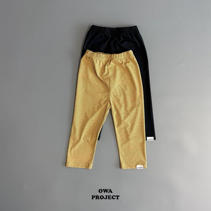 【予約】basic leggings / owa (S-JS)