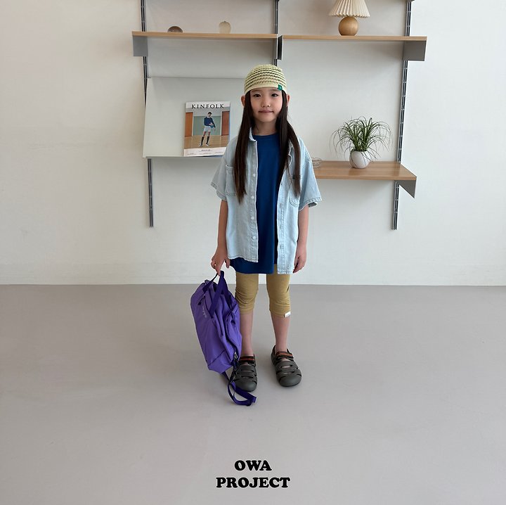 【予約】basic leggings / owa (S-JS)